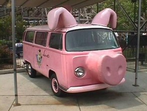 Funny Pictures. Swine Flu - Pigmobile