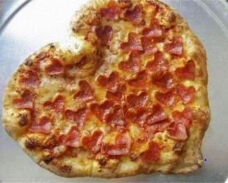 Pizza Heart - Valentine Food
