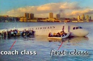 Fly first class