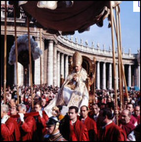 Pope drinking Creme de Menthe