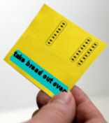 Intelligent Post-it note - Funny Trivia