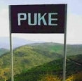 Puke in Albania - Funny place names