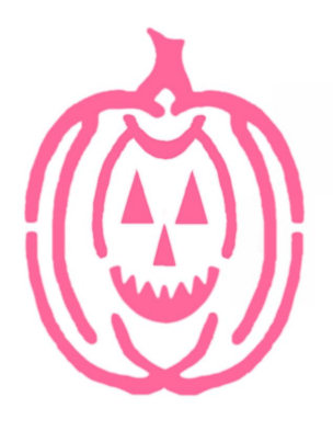 Pumpkin Stencil for Halloween