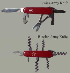 Russian army knife