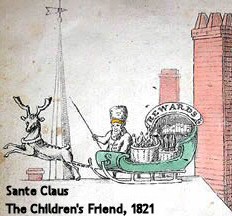Santa and Children