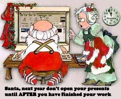 Funny Santa Cartoons - Funny Jokes