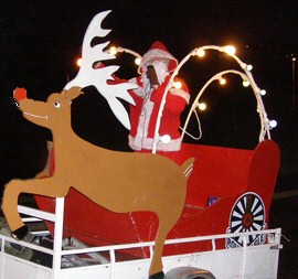 Santa gets a ticket - Snow Story