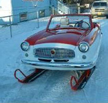 Santa's car sleigh