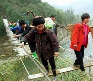 Bridge for school - China