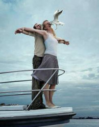 Seagull spoils love scene