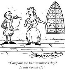 Shakespeare's Day Humour