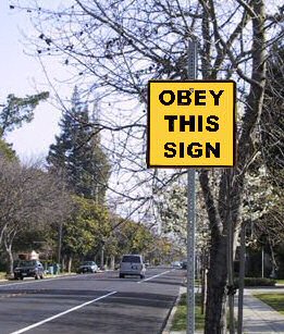 Obey This Sign