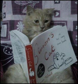 Cat Reading