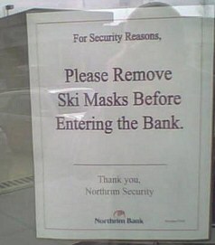 Bungling Burglar - Ski mask story