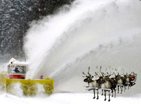 Funny Snow Shoveling