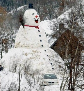 Real Snowman Pictures Funny Jokes