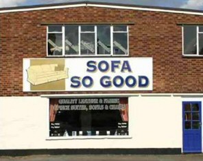 Funny shops - Sofa So Good