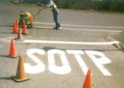 Sotp Road Sign
