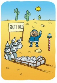 Global Warming at the South Pole