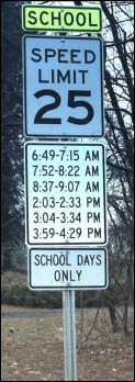 Confusing School Sign