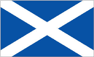 St Andrew's Flag - dark blue