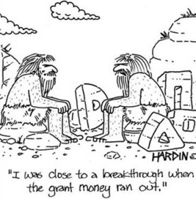 Stone age humour