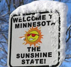 Sunshine State - Snowy Minnesota 