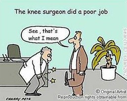 Funny Knee Operation