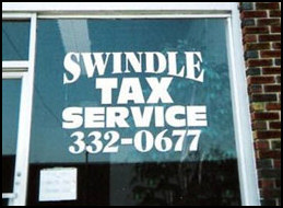 Great Swindle tax firm