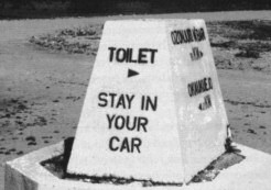 Toilet - Stay in your car