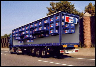 Truck art - Pepsi