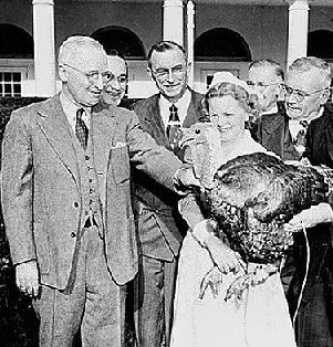 Thanksgiving Turkey Pardon Truman