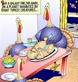 Funny Thanksgiving Turkey Cartoons