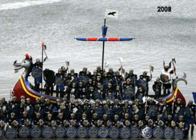 Up-Helly-Aa Jarls in Lerwick