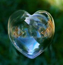 Valentine Heart Bubble