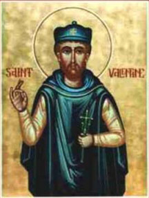 St Valentine 14th Feburary