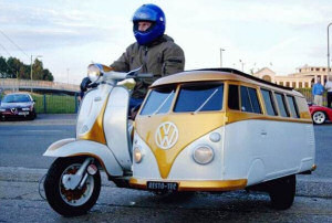 VW Side-car Motorbike