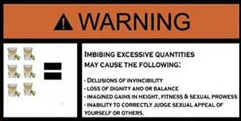 Funny warning labels for men