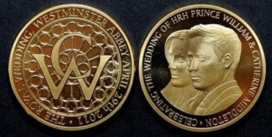 Royal Wedding Medals