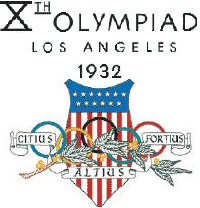 1932 Olympic Games Los Angeles