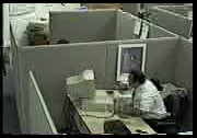 man at desk in office