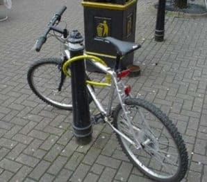 Bike not locked