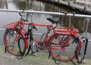 Bike with multiple locks