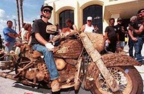 Wooden Bike