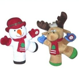 snowman and reindeer
