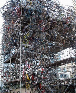 Bicycle scrapyard