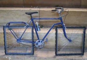 Bike with square wheels