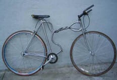 Twisted bike