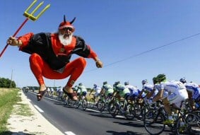 Devil at tour de france