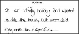 holiday note